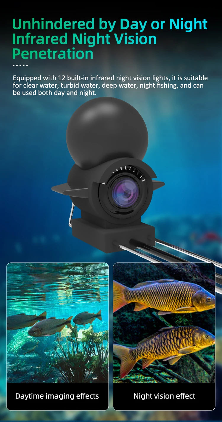 Underwater Fishing Camera – 4.3" HD Screen